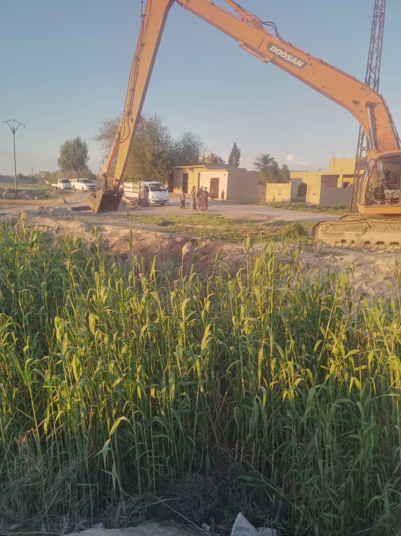 أعمال مديرية الموارد المائية في محافظة دير الزور