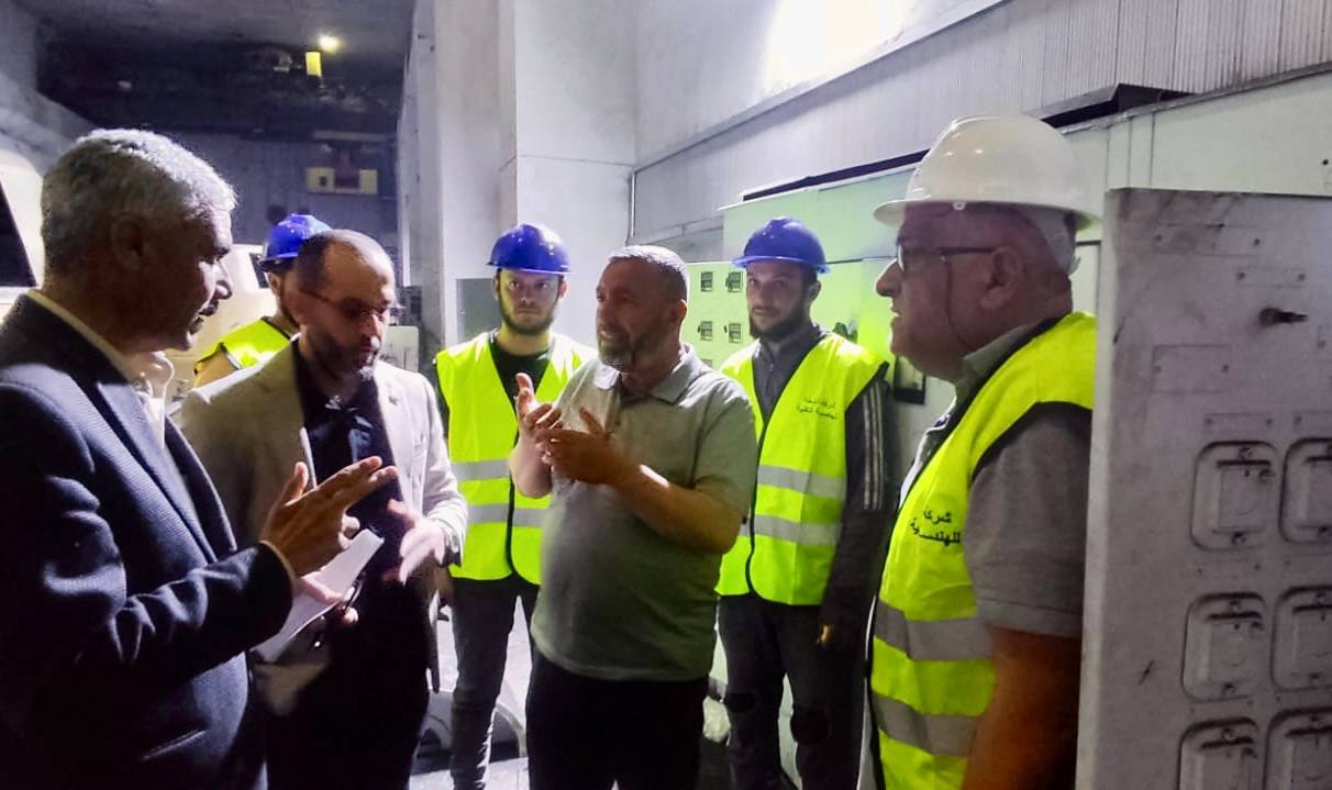 الهيئة العامة للموارد المائية تتابع أعمال تجهيز المحطة المشتركة ومحطة البابيري بالتعاون مع اللجنة الدولية للصليب الأحمر